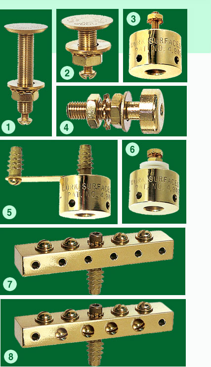 ESD brass grounding products